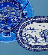 Delft Plate Montage Paintings
