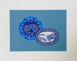 Delft Plate Montage Paintings