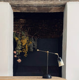 Horn & Brass Table Lamp