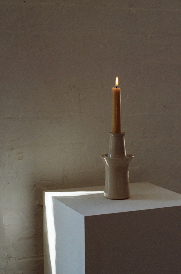 White Tiered Candlestick - Ali Hewson