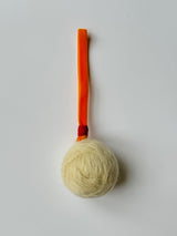 Christmas White Devon Fleece Baubles