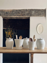 Porcelain Utensil Jars