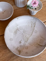 Ash Crossed Serving Bowls