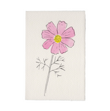 Large Flowers Hand Inked and Letterpress Cards