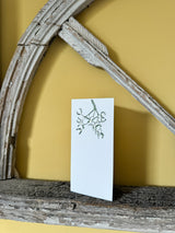 Mistletoe Letterpress Christmas Cards