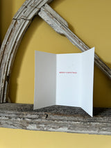 Mistletoe Letterpress Christmas Cards