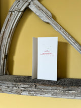 Mistletoe Letterpress Christmas Cards