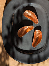 Smoked Fired Porcelain Shells