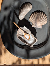 Smoked Fired Porcelain Shells