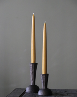 Hand-Carved Hawthorn Candlesticks