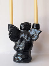 Cherub Salt & Candle Holder