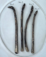 Raw Bronze Asparagus Spears