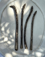 Raw Bronze Asparagus Spears