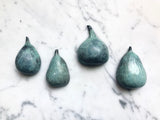Verdigris Bronze Fig Halves