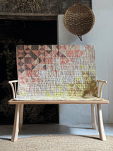 Botanical Hand Stitched Quilt