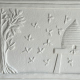 Bee Skeep and Tree Pargetted Panel
