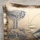 Patched Linen ‘Somerset Song’ Cushions