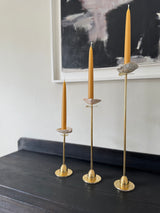 ‘Little Boats. Carry Light’ Norfolk Oyster Candlesticks