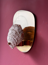 Norfolk Scallop Shell and Brass Wall Sconce - Patinated or Polished