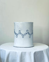 English Delftware Vases - Ogee & Oval