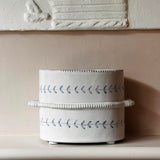 English Delftware Sprigged Jardinieres