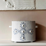 English Delftware Sprigged Jardinieres