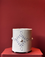 English Delftware Sprigged Jardinieres