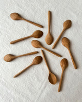 Norfolk Oak Handcarved Tea Spoons