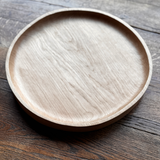 Large Natural 'Stone' Oak Tray