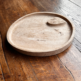 Natural 'Stone' Oak Tray