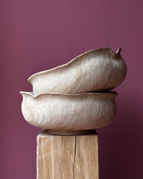 Hand-Carved Oak Bowls