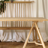 Suffolk Oak Trestle Table