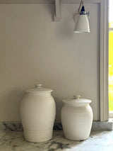 Grand Porcelain Storage Jars