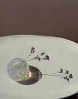 Hand-Blown Glass Bud Vase