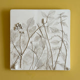 Harvest Home Autumnal Botanical Bas-Relief