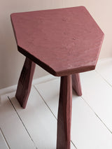Red Milking Stool / Table