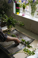 Spring Botanical Bas-Relief