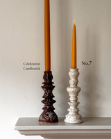 Crag & Porcelain Dinner Candlesticks