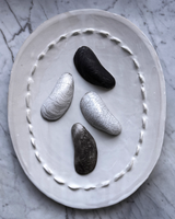 Crackle Raku Fired Porcelain Shells