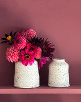Coralline Crag Porcelain Vases