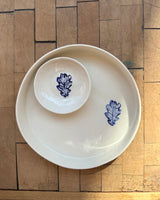 Oak Leaf Porcelain Serving Dishes