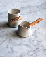 Twig Handled Porcelain Mugs, Jugs and Beakers
