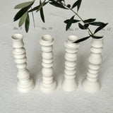 Porcelain Dinner Candlesticks