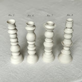 Porcelain Dinner Candlesticks