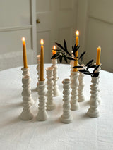 Porcelain Dinner Candlesticks