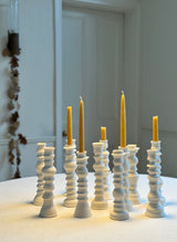 Porcelain Dinner Candlesticks