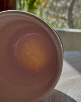 Porcelain Leaf Beaker