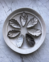 Crackle Raku Fired Porcelain Shells