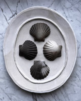 Smoked Fired Porcelain Shells