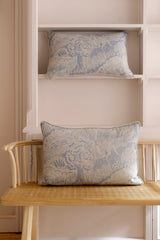 Apple Pickers Linen Cushions